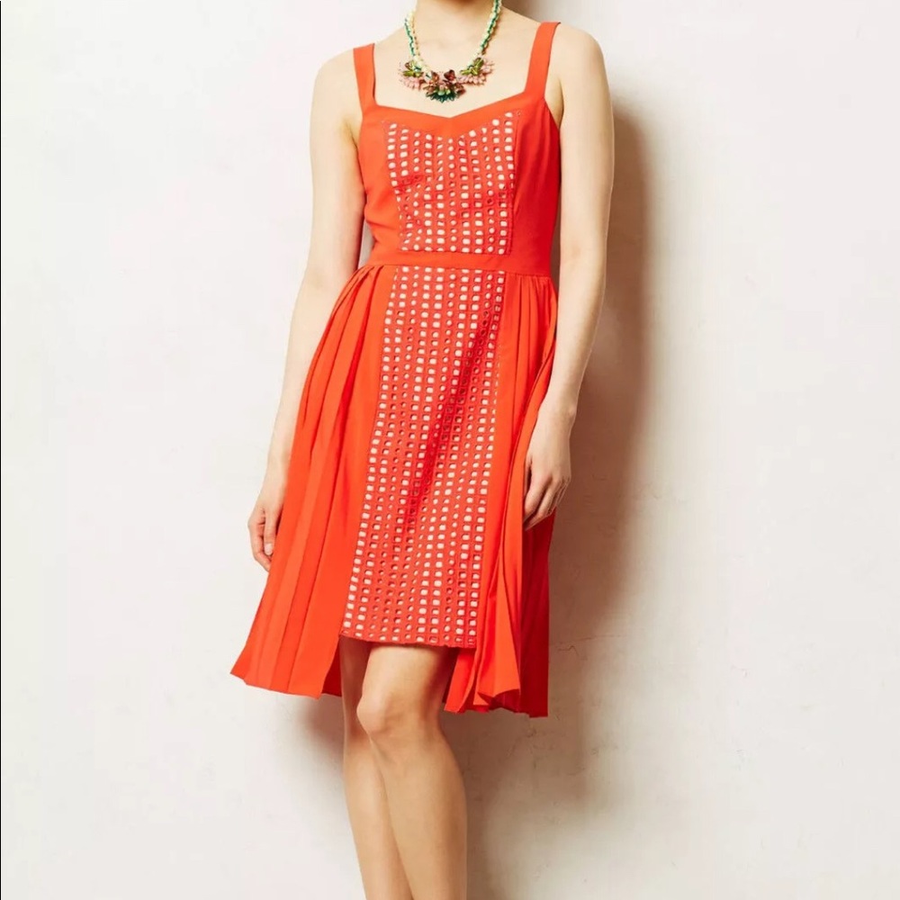 Anthropologie Vessel pleated Dress
